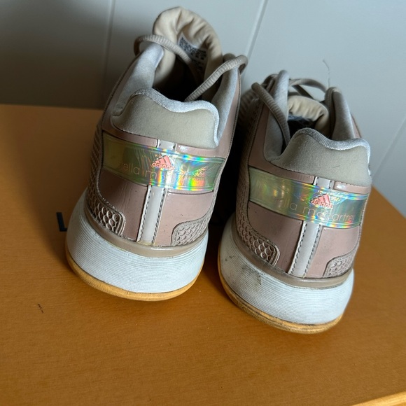 Adidas Stella McCartney Pink Barricade Sneakers/ sz 9.5 - Picture 6 of 16